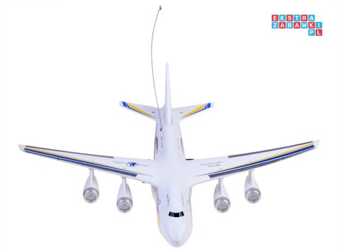 Samolot pasażerski zdalnie sterowany na pilota jeździ świeci RC0574