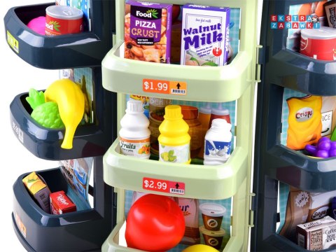 [ZA3872] Supermarket sklep spożywczy artykuły kasa 44 el.