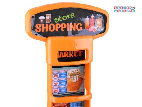 [ZA3872] Supermarket sklep spożywczy artykuły kasa 44 el.