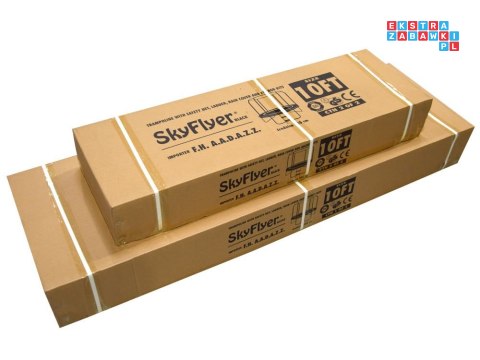 Trampolina ogrodowa SkyFlyer + drabinka 10FT 304cm