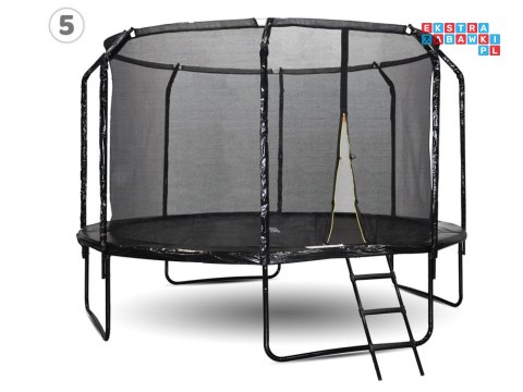 Trampolina ogrodowa SkyFlyer + drabinka 12FT 366cm
