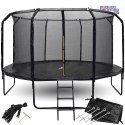 Trampolina ogrodowa SkyFlyer + drabinka 14FT 426cm