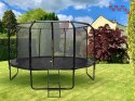 Trampolina ogrodowa SkyFlyer + drabinka 14FT 426cm