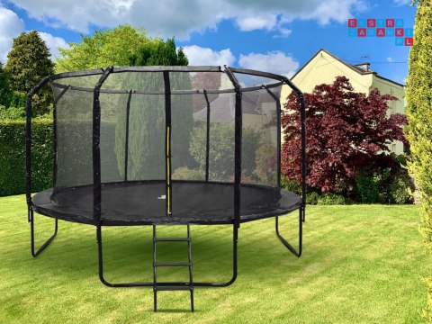 Trampolina ogrodowa SkyFlyer + drabinka 14FT 426cm