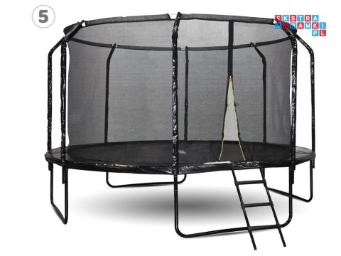 Trampolina ogrodowa SkyFlyer + drabinka 14FT 426cm