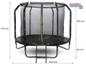 Trampolina ogrodowa SkyFlyer + drabinka 8FT 244cm