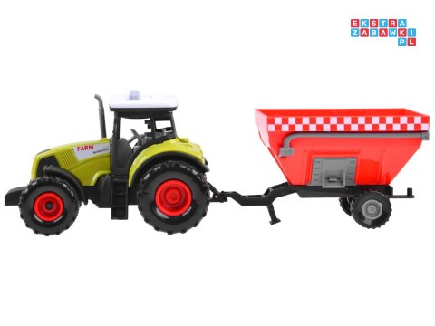 Zestaw 3 x Traktor + przyczepa dla farmera ZA3908