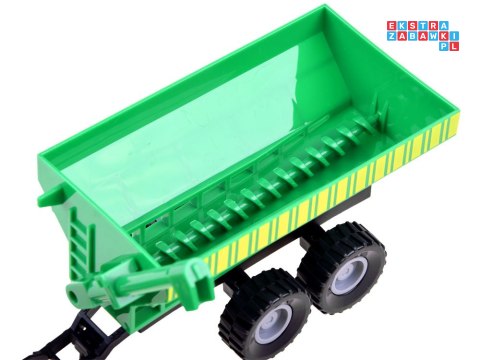 Zestaw 3 x Traktor + przyczepa dla farmera ZA3908