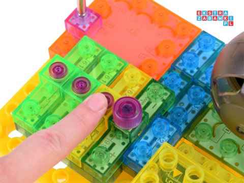 Zestaw edukacyjny Klocki zbuduj RADIO - czysto gra Mały elektronik ZA3980