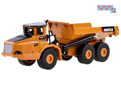 Zestaw metalowa koparka + wywrotka modele 2w1 ZA3910