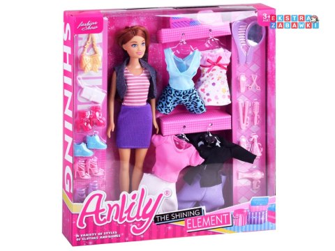 [ZA2457 B] Anlily lalka z ubraniami stroje buty akcesoria