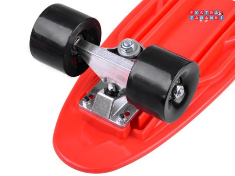 [SP0575 CZ] Deskorolka fiszka dla dzieci do 50kg czerwona
