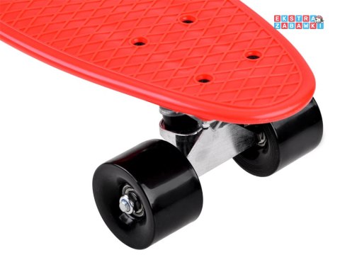 [SP0575 CZ] Deskorolka fiszka dla dzieci do 50kg czerwona