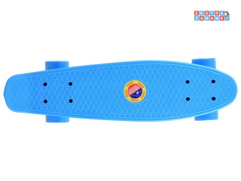 [SP0575 NI] Deskorolka fiszka dla dzieci do 50kg niebieska