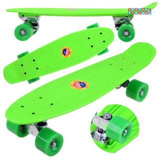 [SP0575 ZI] Deskorolka fiszka dla dzieci do 50kg zielona