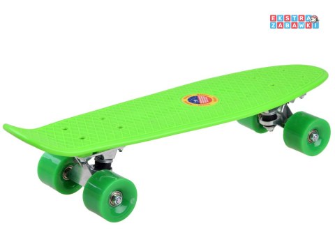 [SP0575 ZI] Deskorolka fiszka dla dzieci do 50kg zielona