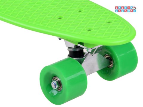 [SP0575 ZI] Deskorolka fiszka dla dzieci do 50kg zielona