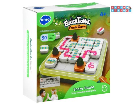 [GR0598] Edukacyjna gra logiczna wąż układanka
