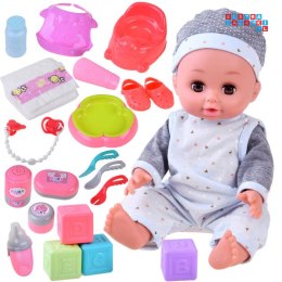 [ZA4285] Interaktywna lalka bobas pije sika mówi