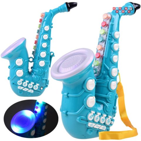 [IN0155 NI] Interaktywny saksofon melodie dźwięki Instrument dla dzieci