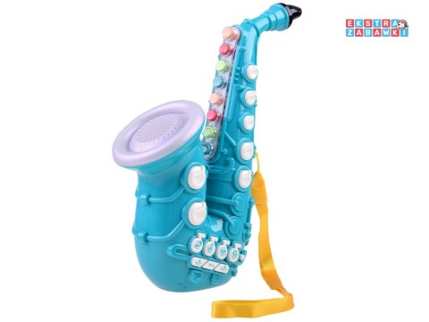[IN0155 NI] Interaktywny saksofon melodie dźwięki Instrument dla dzieci