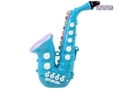 [IN0155 NI] Interaktywny saksofon melodie dźwięki Instrument dla dzieci