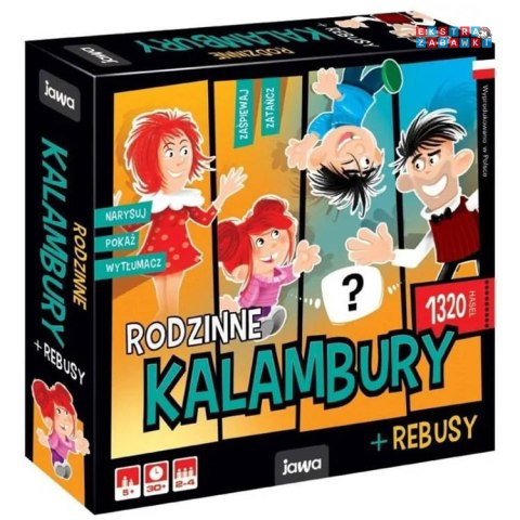 [GR0544] Jawa gra rodzinne kalambury i rebusy