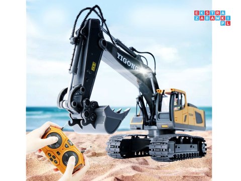 Koparka na gąsienicach sterowana na pilota RC0599