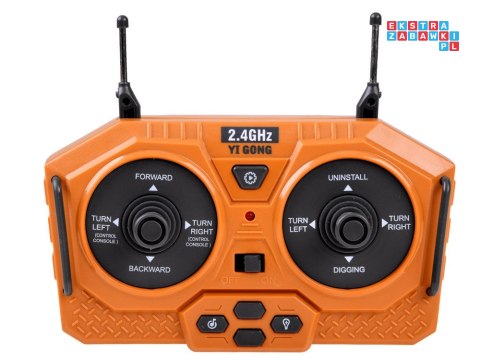 Koparka na gąsienicach sterowana na pilota RC0599