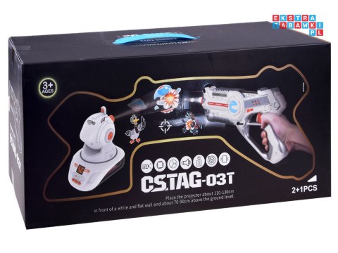 [ZA4368] Laserowe pistolety projektor laser