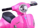 [PA0238] Motorek Skuter VESPA na akumulator 6V/4.5Ah - różowy