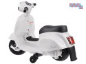 [PA0238] Motorek Skuter VESPA na akumulator 6V/4.5Ah - biały