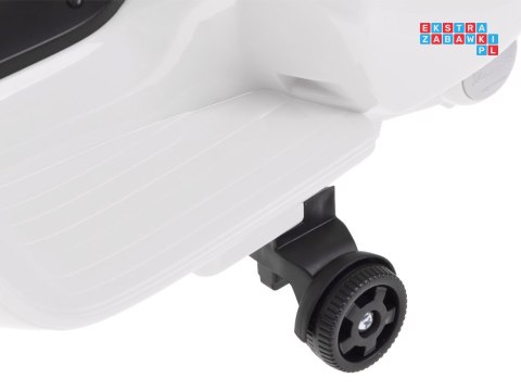 [PA0238] Motorek Skuter VESPA na akumulator 6V/4.5Ah - biały