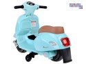 [PA0238] Motorek Skuter VESPA na akumulator 6V/4.5Ah - niebieski