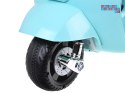 [PA0238] Motorek Skuter VESPA na akumulator 6V/4.5Ah - niebieski