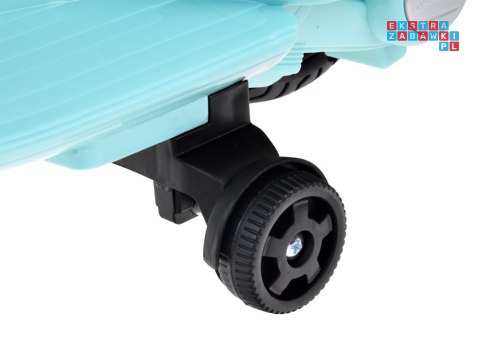 [PA0238] Motorek Skuter VESPA na akumulator 6V/4.5Ah - niebieski