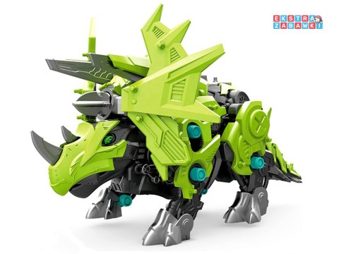 [ZA4371] Ruchomy model do złożenia mechaniczny Triceratops robot