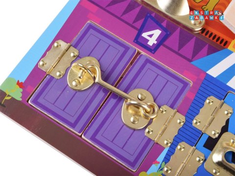 [ZA4133] Tablica sensoryczna manipulacyjna zamki