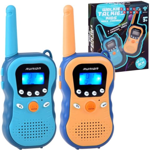 [ZA4300] Walkie Talkie krótkofalówka zasięg ok. 3km modulator głos