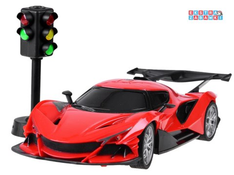 [RC0589 CZ] Zdalnie sterowane sportowe auto kierownica sygnalizacja