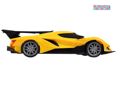 [RC0589 ZO] Zdalnie sterowane sportowe auto + kierownica + sygnalizacja