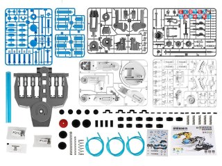 [ZA4199] Zestaw edukacyjny Zrób to sam robot 3w1 hydrauliczne ramię 220 el.