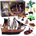 Zestaw statek piracki figurki armata dźwięk ZA4365