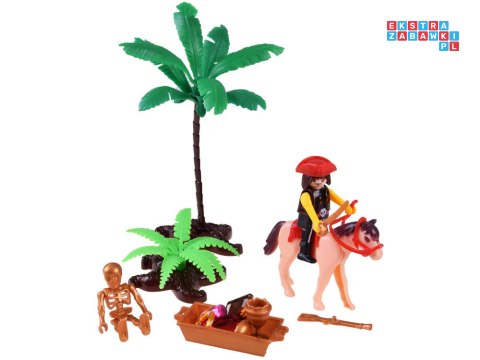 Zestaw statek piracki figurki armata dźwięk ZA4365