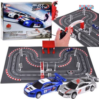 [RC0621] Audi sterowany tor wyścigowy samochodowy autka pilot budowa
