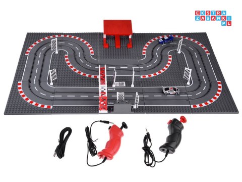 Audi sterowany tor wyścigowy samochodowy autka pilot budowa RC0621