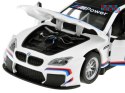 Auto metalowe model sportowe BMW M6 GT3 skala 1:32 światło dźwięk ZA4613