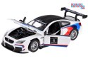 Auto metalowe model sportowe BMW M6 GT3 skala 1:32 światło dźwięk ZA4613