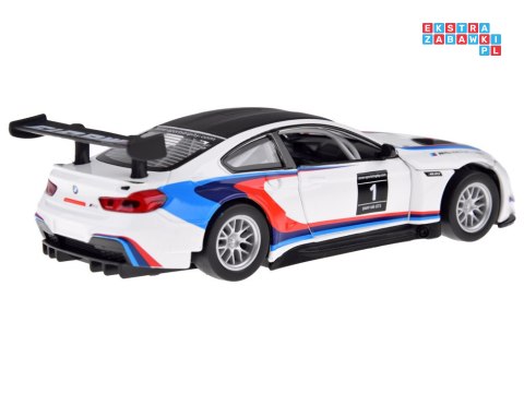 Auto metalowe model sportowe BMW M6 GT3 skala 1:32 światło dźwięk ZA4613