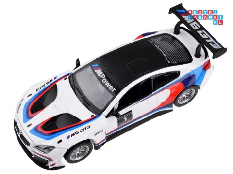 Auto metalowe model sportowe BMW M6 GT3 skala 1:32 światło dźwięk ZA4613